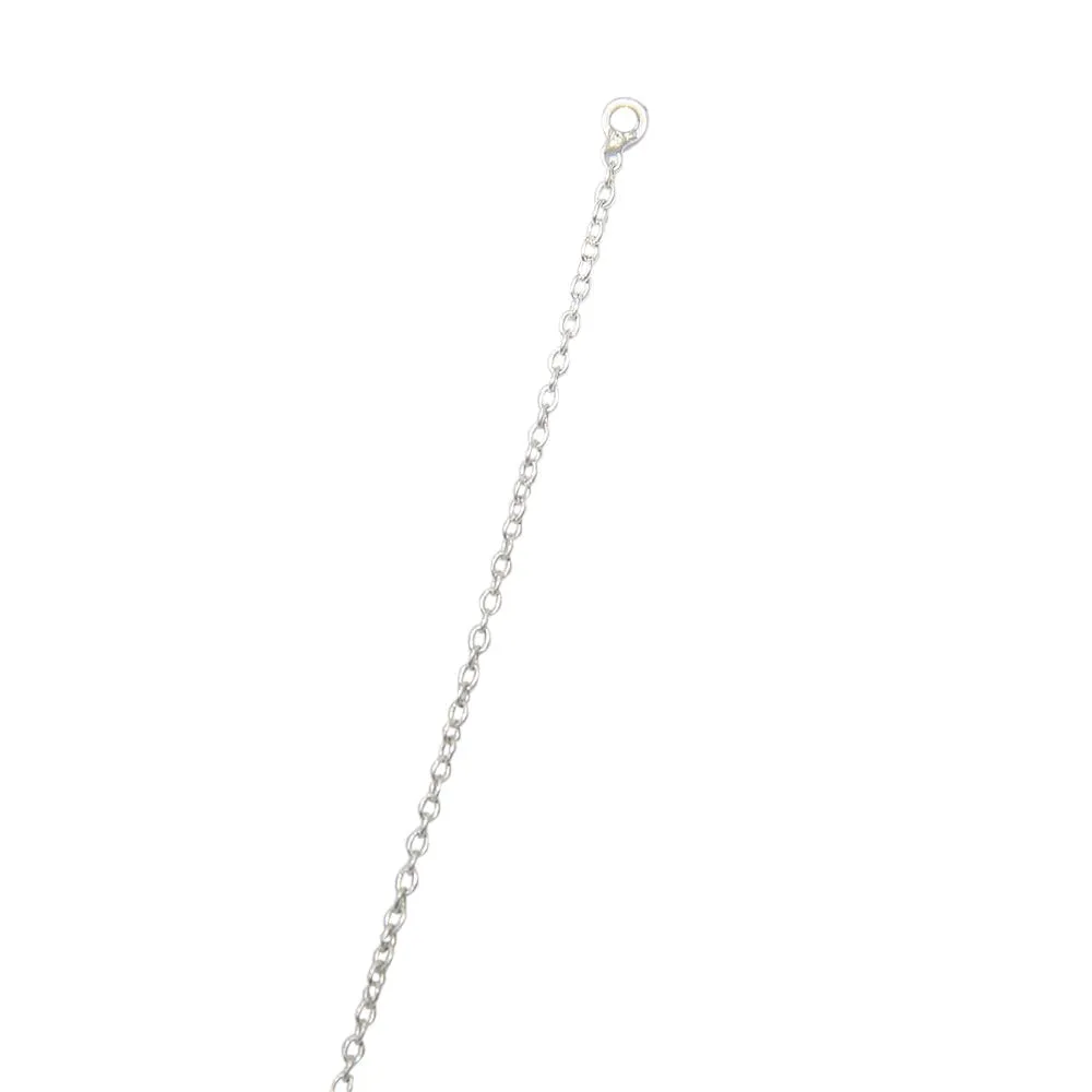silver oxised mangalsutra
