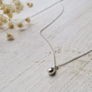 Simplicity teardrop pendant