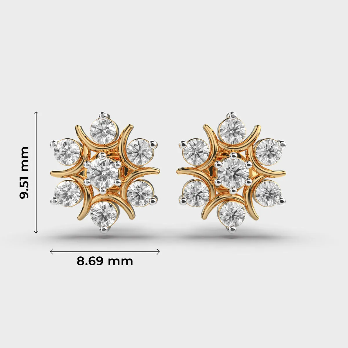 Starstruck Beauty Diamond Studs