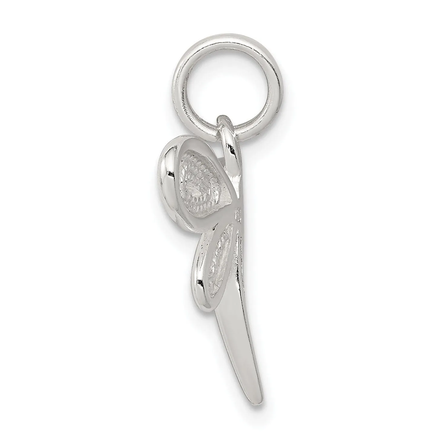 Sterling Silver Polished Dragonfly Charm