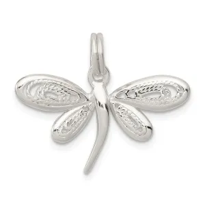 Sterling Silver Polished Dragonfly Charm