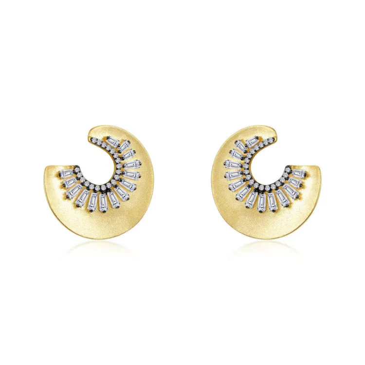 Sunburst Stud Earrings