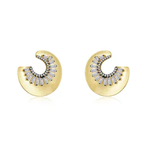 Sunburst Stud Earrings