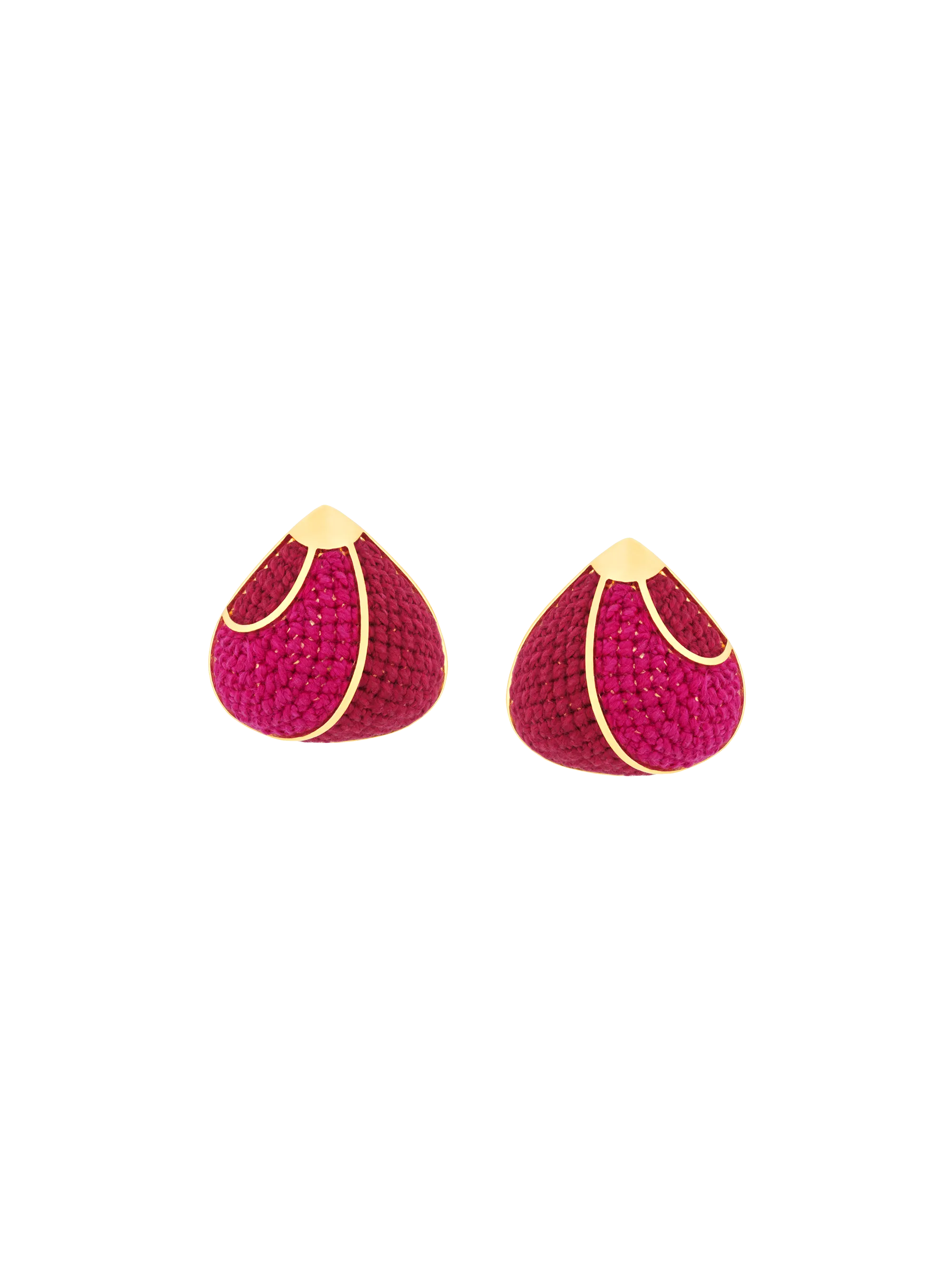 Suspiro Earrings - Red and Pink