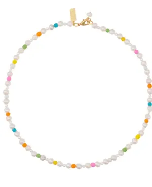 Talis Chains Pearl Rainbow Necklace