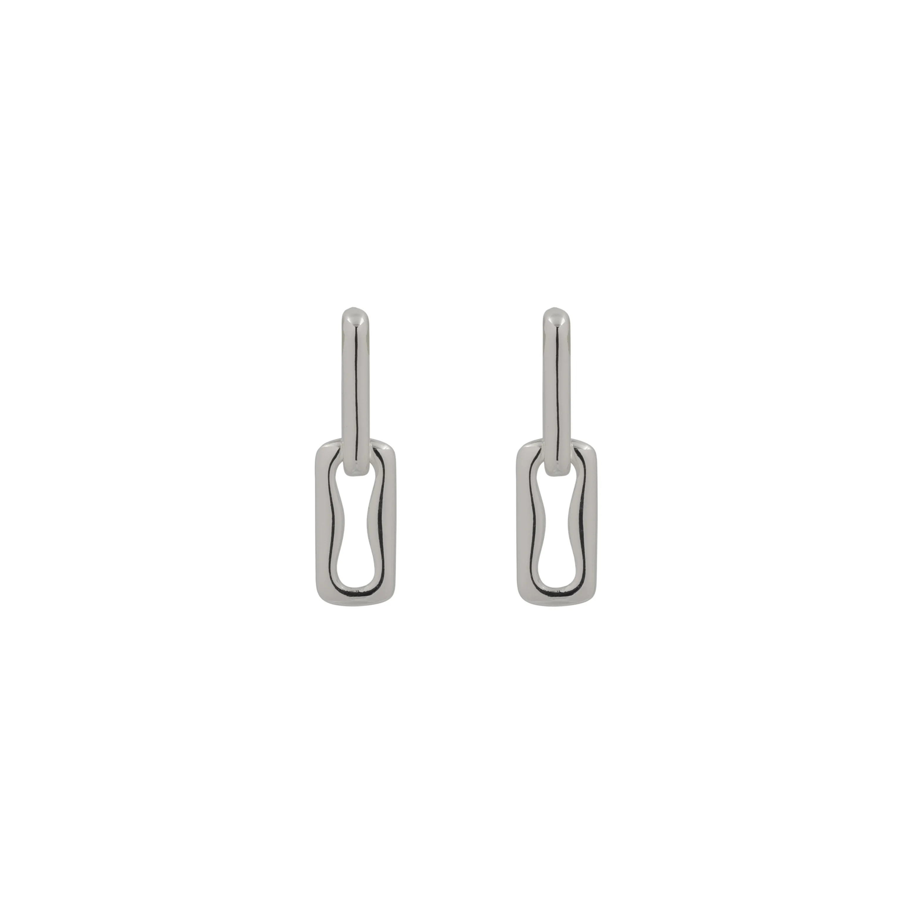 THE PAPERCLIP DROP EARRINGS