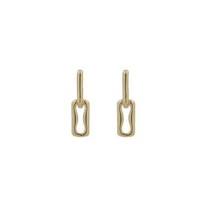 THE PAPERCLIP DROP EARRINGS