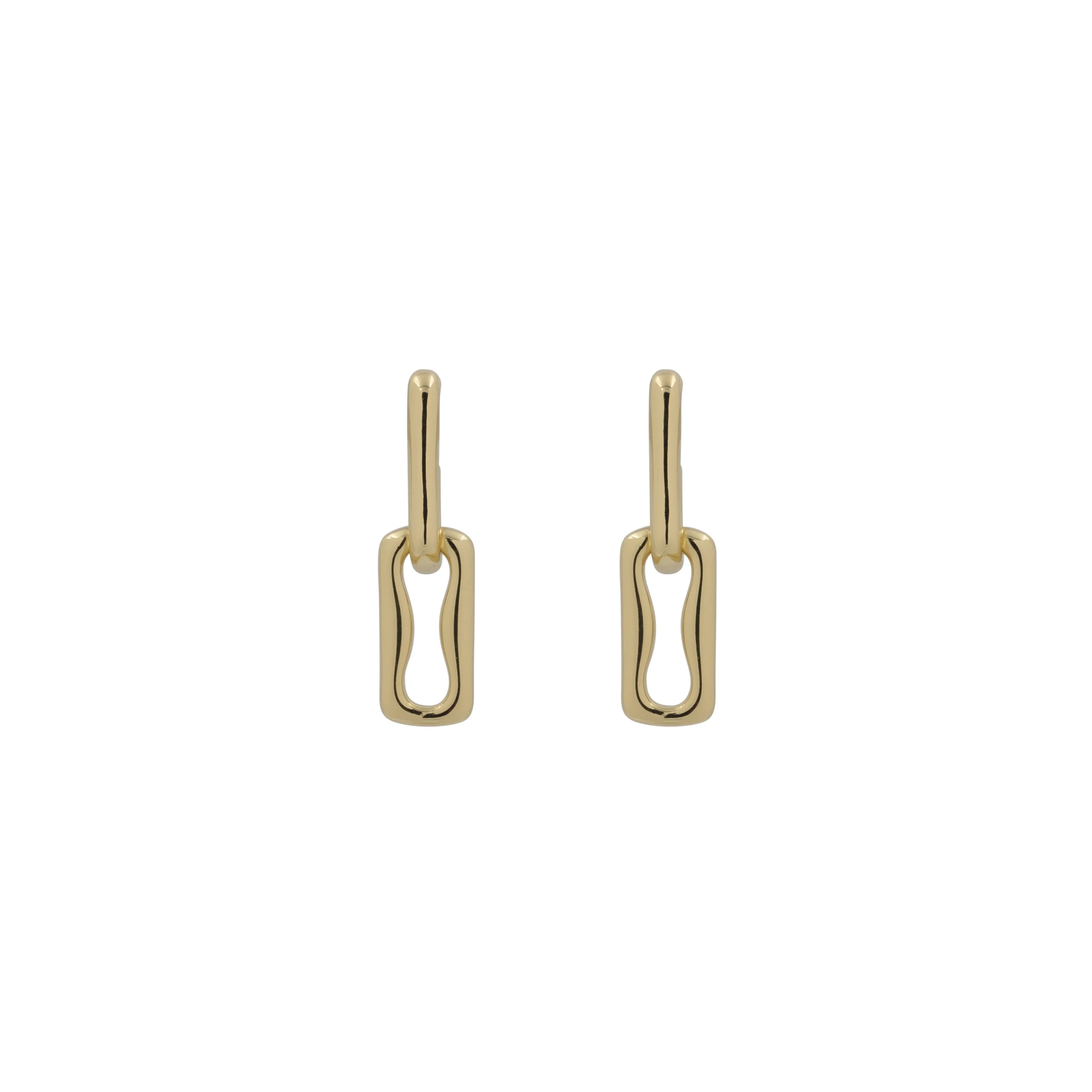 THE PAPERCLIP DROP EARRINGS