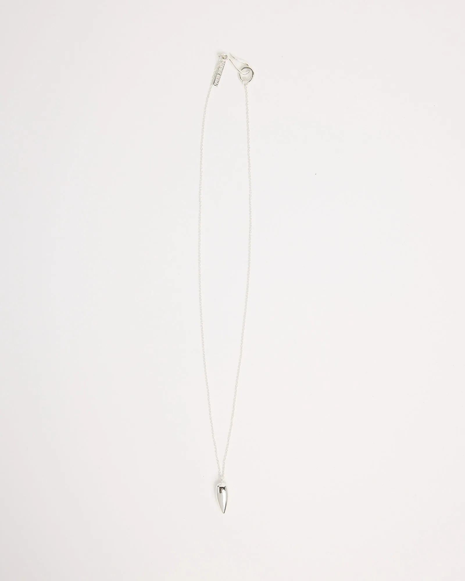 Tiny Spear Pendant in Sterling Silver