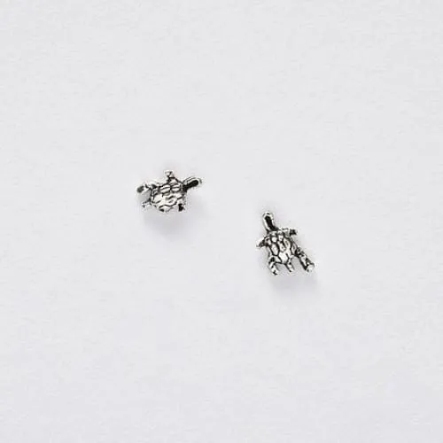 You're Turtley Awesome Earrings On Designer Card by Crumble and Core