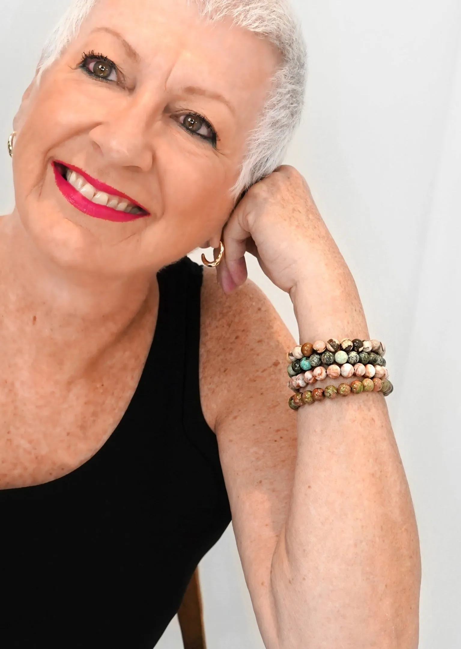 Zenn - Semi Precious Bracelets Set of 4