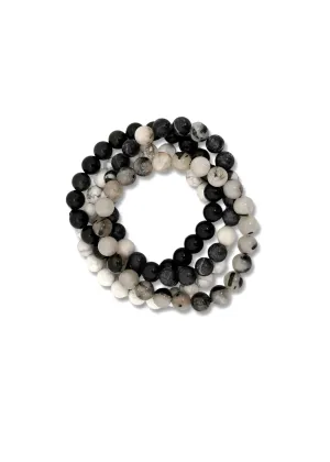 Zenn - Semi Precious Bracelets Set of 4